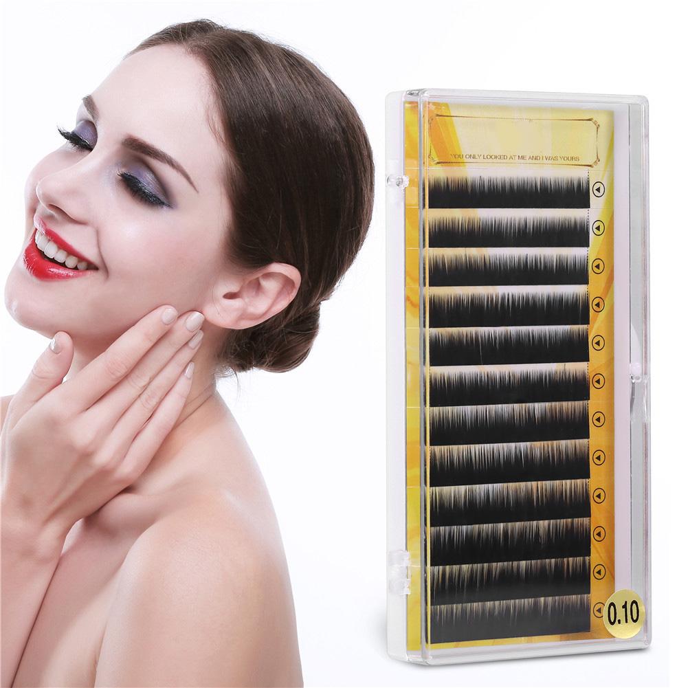 Mixed Black False Eyebrow Extension Fake Eyebrow Enhancer Individual Eyebrows 5-8mm
