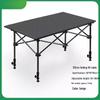 ZISIZ Outdoor Portable Folding Camping Table