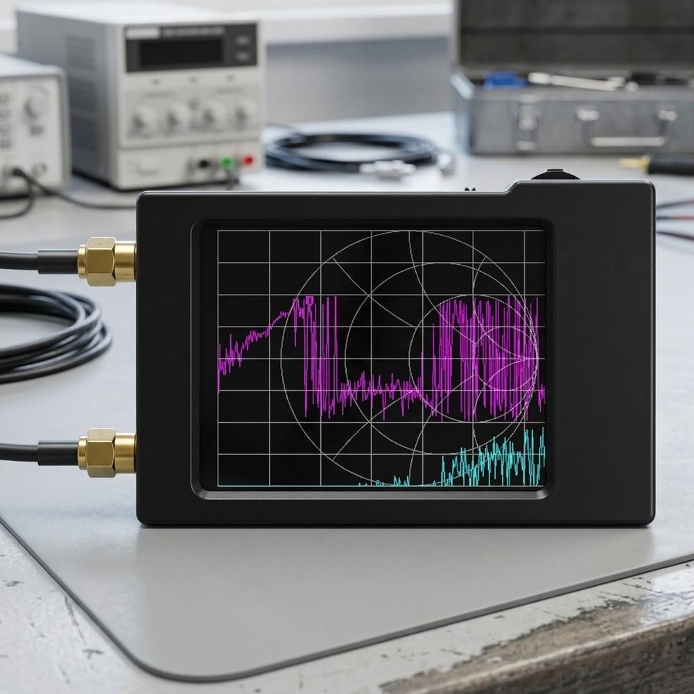 For Ham Radio Testing Vector Network Analyzer For Field RF Measurements Black High Dynamic Range Network Analyzer