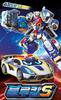 Metal Cardbot S Blue COP S Police Car Transforming Robot Figure Car Korean animation [item]