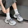 Thick-soled heightening dad shoes women's 2025 new spring models, popular this year, versatile and not tiring sneakers