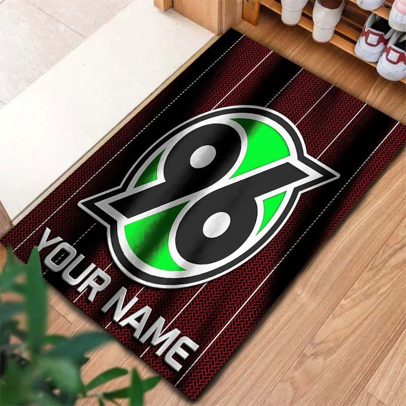 Hannover 96 Custom Name Carpet Rug for Living Room Bedroom Home Sofa Decoration,Kids play Non-slip Floor Mat