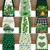 St. St. Patrick's Day Tischflagge Glücksklee Dekoration Langes Tischdecken Restaurant Atmosphäre Dekoration Tischset