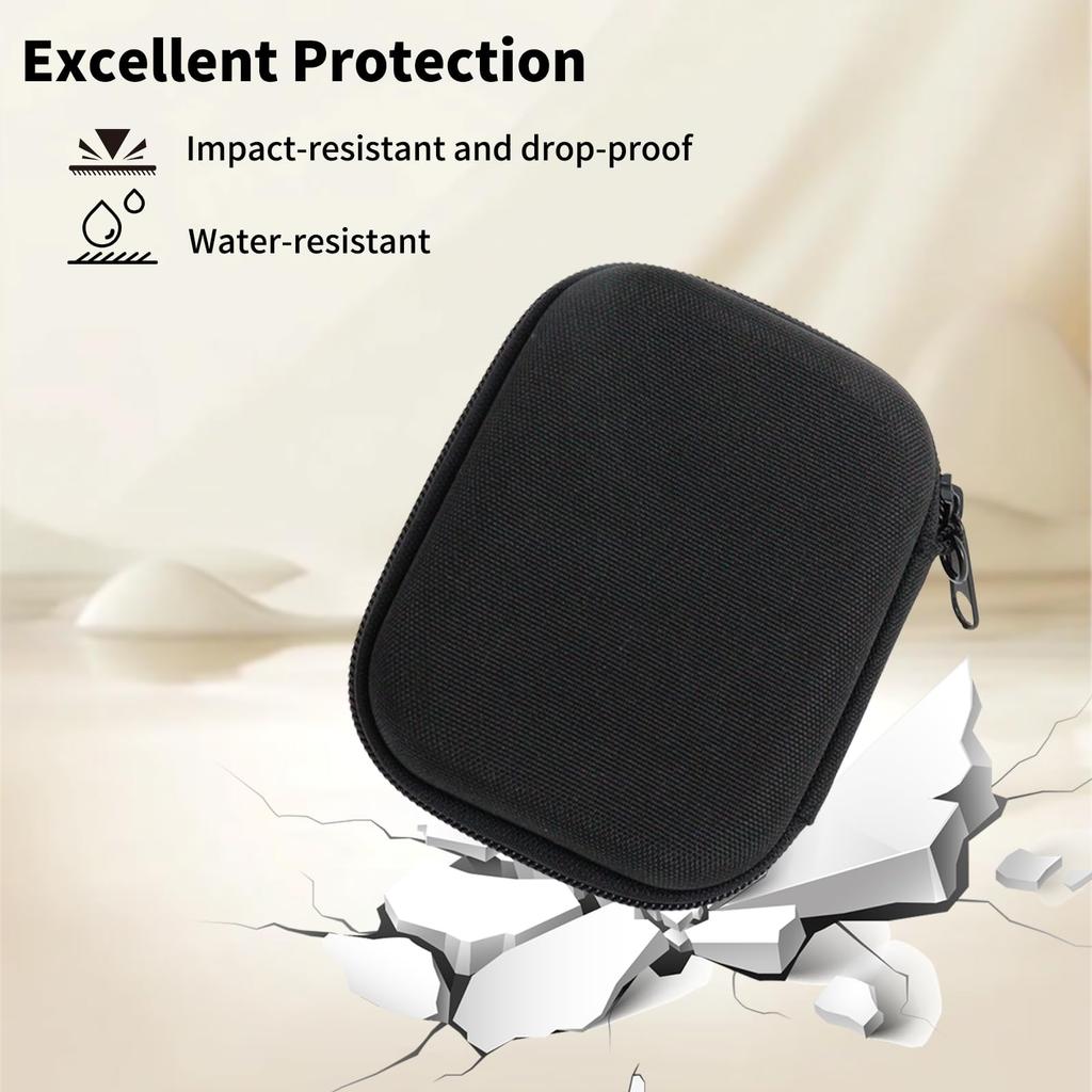 VOVMOEYA Camera Case CHUZHAO Vintage Mini Digital Camera Portable Storage Case with Hand Hard Travel Carry Perfect Fit Strap, Shell, Bag, Box,