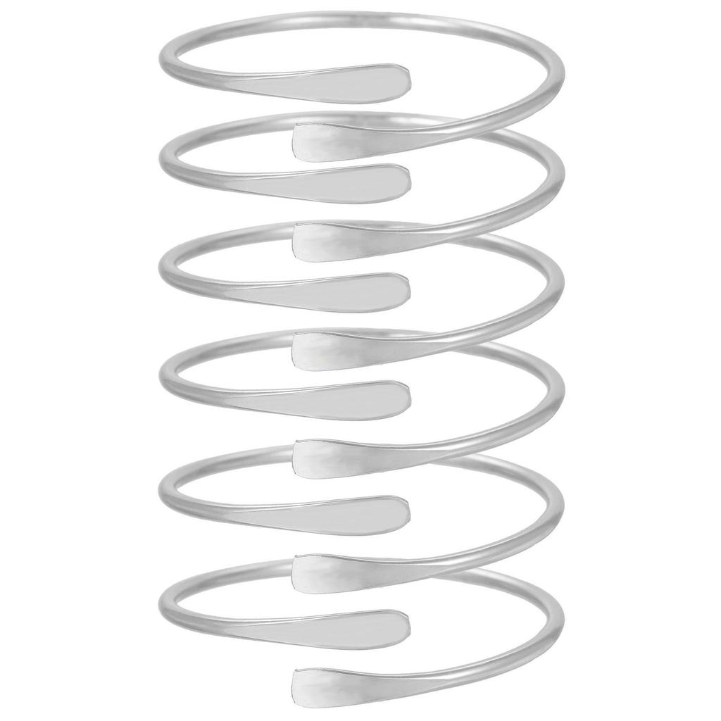 European-American Retro Snake-Shaped Alloy Bangle: Women's Exaggerated Twisted Wrap Animal Bracelet Armlet Cuff.