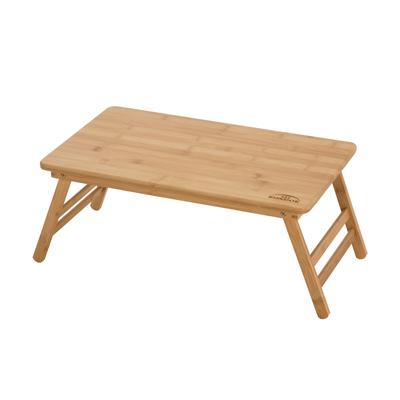 Mesa de bambu BUNDOK 50 leve compacta para acampamento ao ar livre uso normal BD-191