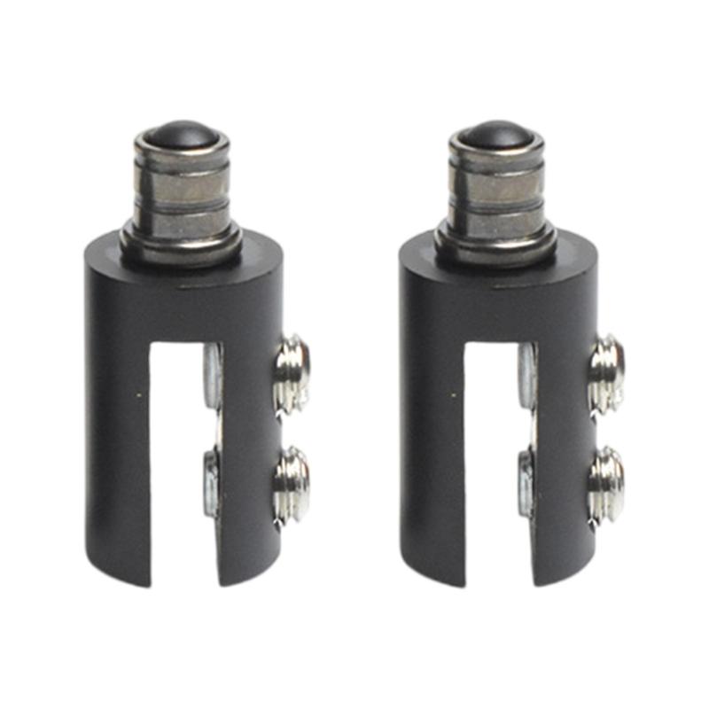 2pcs Cylindrical Designs Glass Hinges Accessory for Home and Commercial Use Smooth Operations and Sturdy Materials