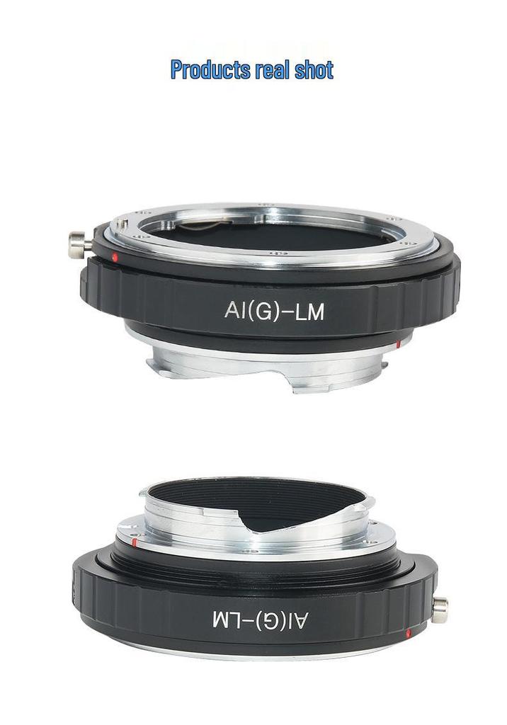 AIG-LM Lens Adapter: Fits Nikon G/D S Lenses To Tian Gong Leica LM Mount Camera.
