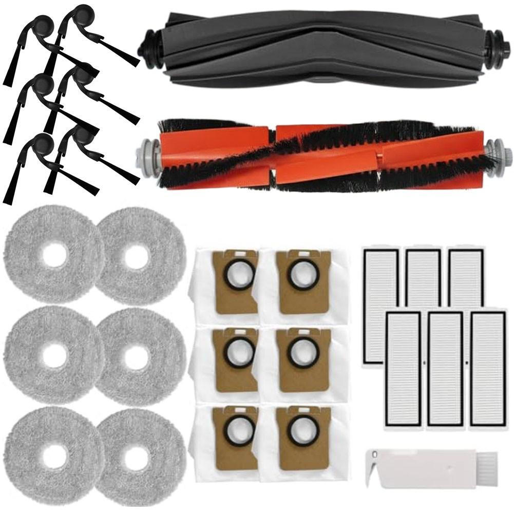 Main Brush Robot Vacuum Kit Rubber Brush Side Brush