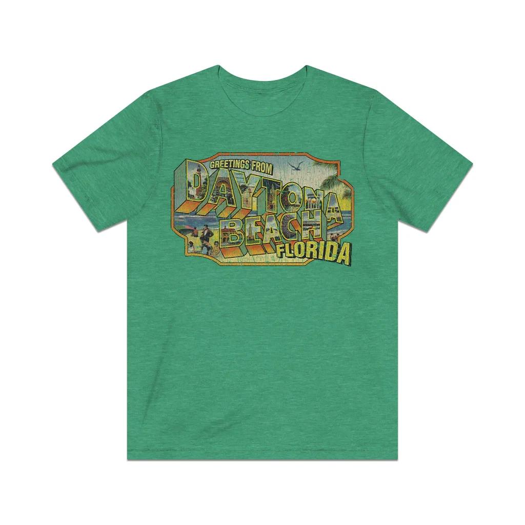 

Greetings From Daytona Beach 1960 Vintage Men s T shirt 3XL