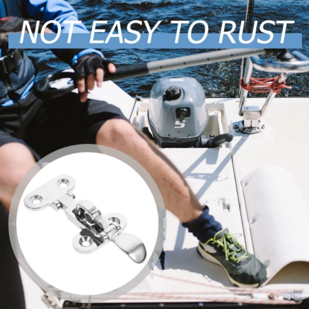 316 Stainless Steel Deck Lock Down Clamp Stainless Steel Marine Hardware  Yacht Replacement