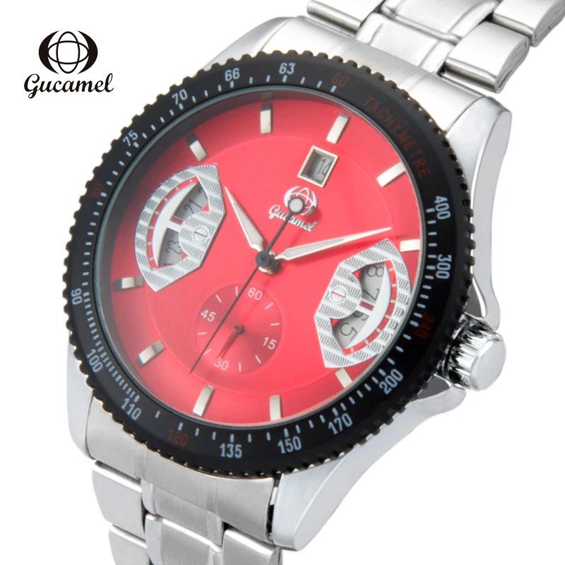 Top Brand New Men's Mechanical Watch Fashion Business Back Through Automatic Mechanical Waterproof Luminous Wrist Watch
