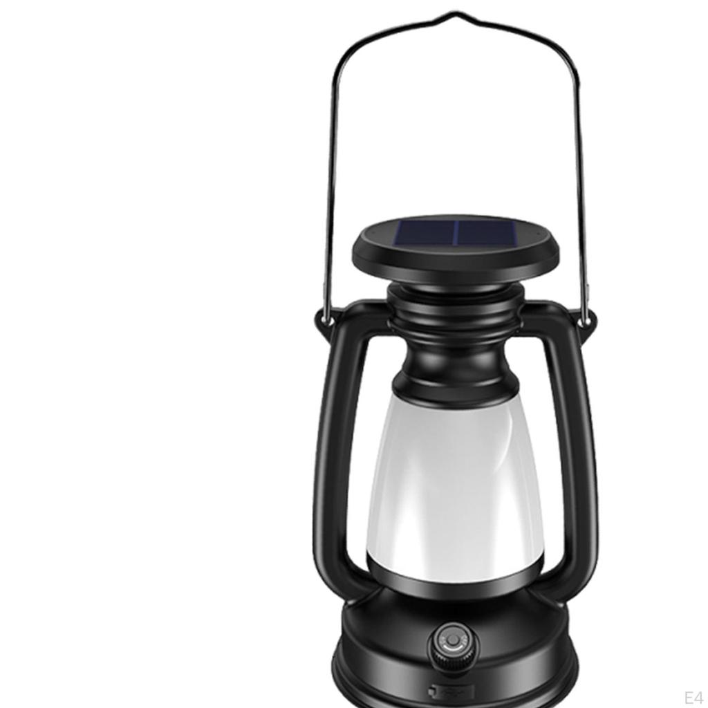 LED Vintage Design Lantern Camping Lamp Decorative Sturdy Creative Retro Landscape Decor for