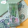Automatic Pencil Boxed Cartoon Activity Pencil Student Cute Creative Press Pen School Stationery with Eraser Gift