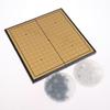 Jogo de Tabuleiro Antigo Chinês Weiqi Damas Mesa Dobrável Conjunto de Xadrez Go Jogo de Xadrez Brinquedo Presentes Plástico Jogo de Go
