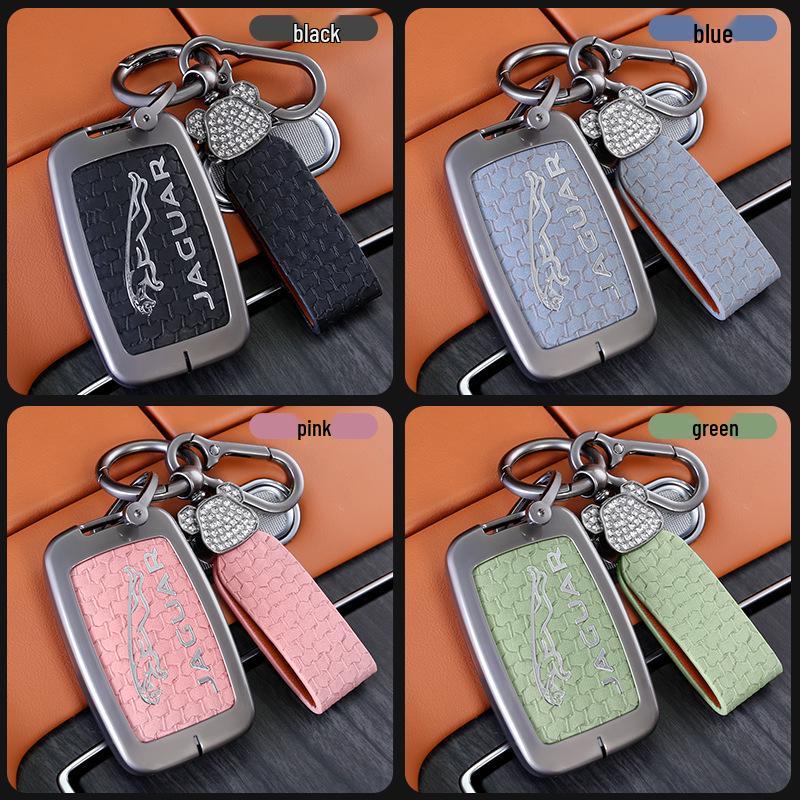 Pouzdro na klíče Jaguar XEL/XFL/F-PACE/E-PACE/F-TYPE Kovový kryt