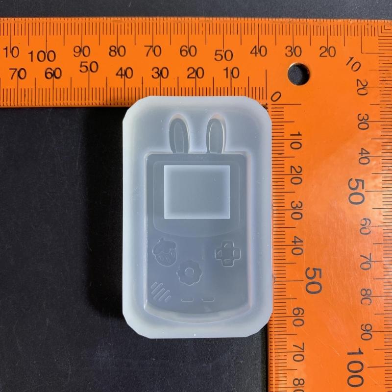 Game Console Quicksand Silicone Mold Rabbit Shaking Cup Mold for Pendant Jewelry Keychain Decoration Making Diy Crafts
