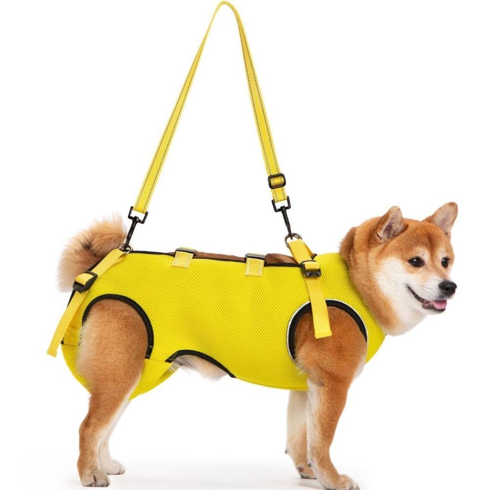 

Adjustable Strap Dog Assistance Strap Breathable Pet Support Sling Joint Injuries XS жёлтый