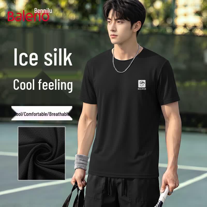 Baleno Men s Ice Silk Quick-Dry Mesh T-Shirt 3XL
