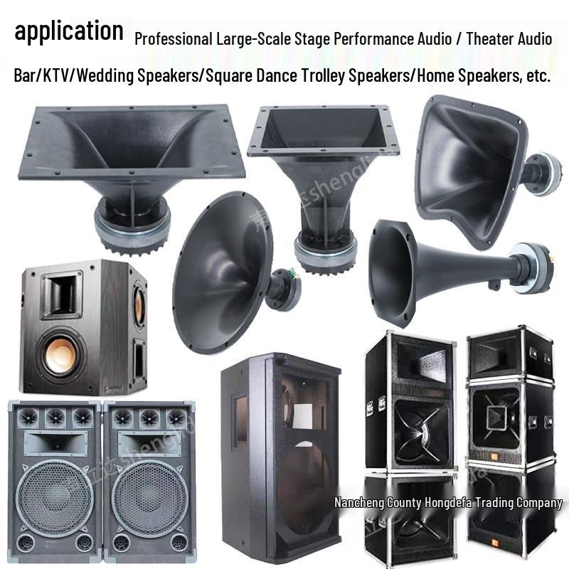 High-Power Audiophile Tweeter Horn: Professional Audio Driver