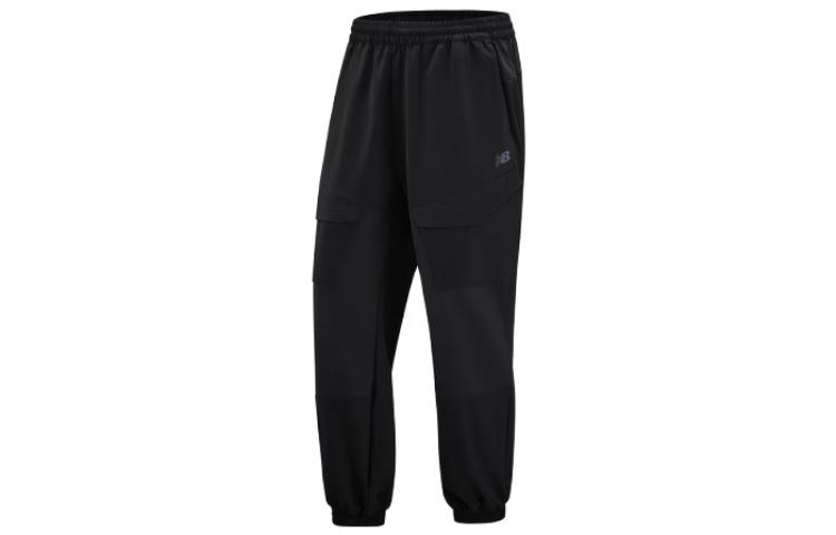 New Balance Knitted Sweatpants Men s Black Moderate Cuffed Pants 5TD38681-BK S