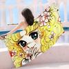 Anime C-Candy Microfiber Blanket Quick Drying Beach Towels Oversized Printing Super Absorbent Pool Towel Blanket
