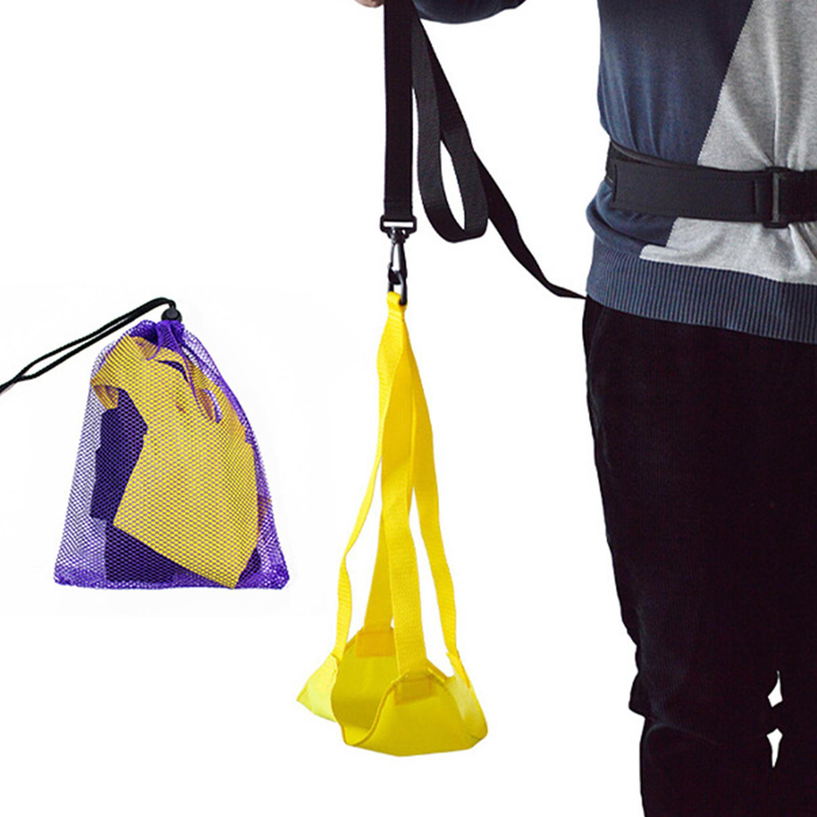 

Плавание с парашютом — улучшите свои результаты в плавании с помощью этого инновационного тренировочного устройства 40cm