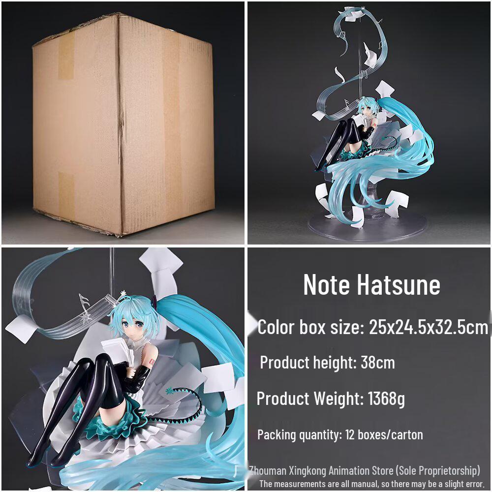 

Фигурка Хацунэ Мику Музыкальная нота - Украшение для аниме-девушки и модный игрушечный подарок