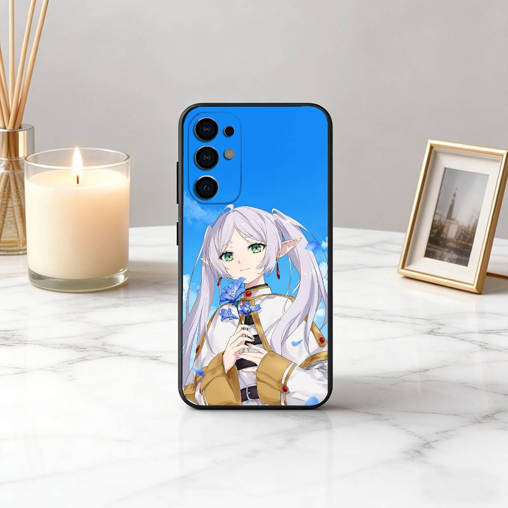 

F-Frieren B-Beyond J-Journeys End Phone Case For Samsung S25,S24,S21,S22,S23,S30,Ultra,S20,Plus,Fe,Soft Silicone Black Cover Samsung S21 s305G