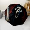 Ghostface (19) Regenschirm stabiles Gestell geeignet für Outdoor-Aktivitäten Strandreisen ideales Geschenk für alle Jahreszeiten