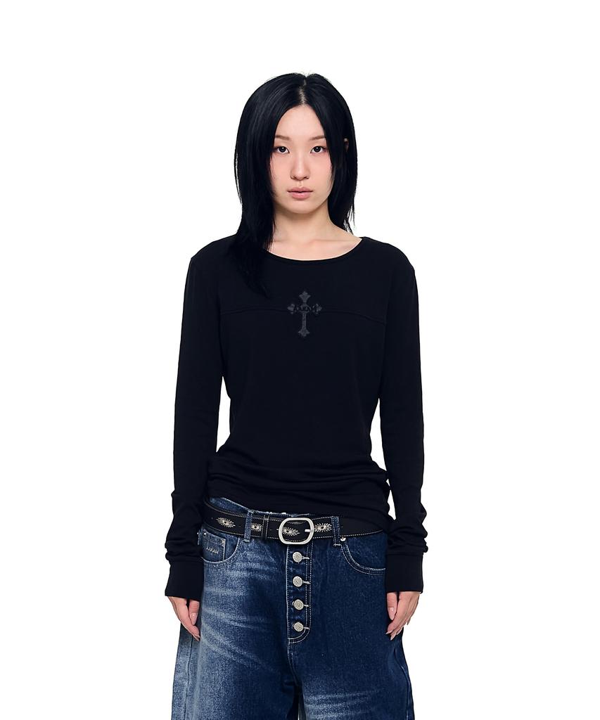AAKAM Akm Cros2 Long Sleeve (Black)
