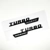 3D ABS Glossy Black Logo C43 Embelm Letters BITURBO 4MATIC Badge AMG Sticker For Mercedes Benz C43 W205 W206 AMG Accessories OB1