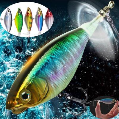 1 PZ Esca Artificiale Esca da Pesca Esca Topwater Matita Esca Dura Artificiale Spigola Morbida Rotante Ondulante Attrezzatura da Pesca