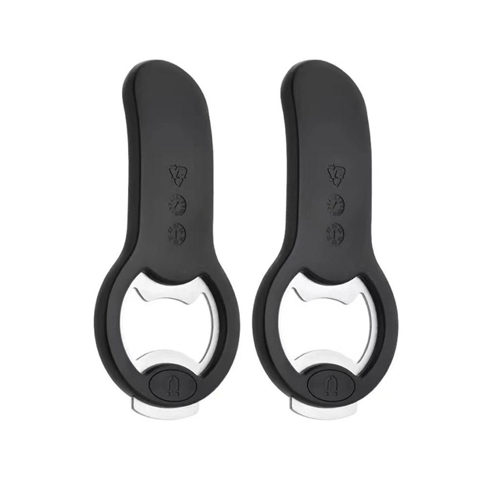 Beer Bottle Opener Magnetic Bottle Opener Refrigerator Sticker Creative Bottle Opener Portable Wine Opener 6