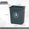 Capulo Large Plastic Trash Can