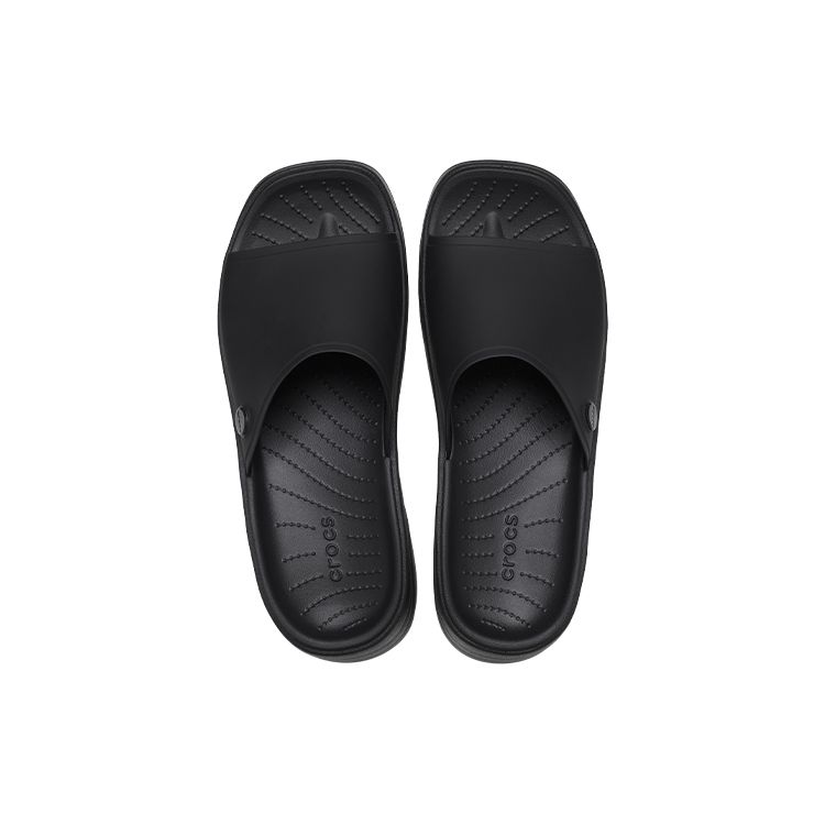 Crocs Casual Breathable EVA Odor-Resistant Slide Sandals Women Footwear Black 208182-001