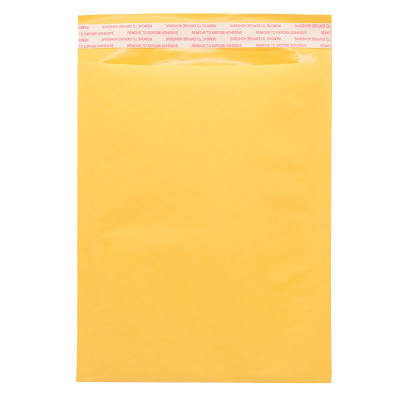 

Thick Yellow Kraft Paper Bubble Envelopes for E-commerce Packaging Yellow 9*14+4, 1800 pcs/box