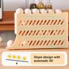 New Refrigerator Egg Rack, Automatic Rolling Egg Dispenser, Space-saving Refrigerator Egg Storage Box, Can Hold  30 Eggs.