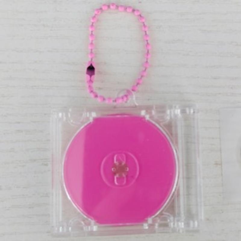 NFC DIY Leeres Album Schlüsselanhänger Mini CD-Disc Hülle Gedenkanhänger Für Rucksack Dekoration