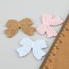 10Pcs 3.6Cm Embroidered Bow Tie Scrapbooking Diy Sewing On Patches Home Decoration Accessories Ornament Supplies