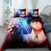 Tokyo Ghoul Anime 3D Printed Bedding Set Duvet Cover Pillowcases Comforter Soft Bed Linen for Fans