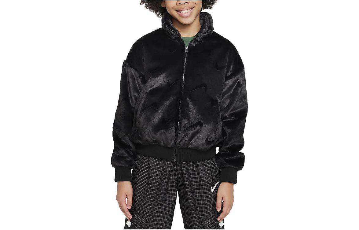Nike Kids Jackets Stand Collar Moderate FJ6154-010 L
