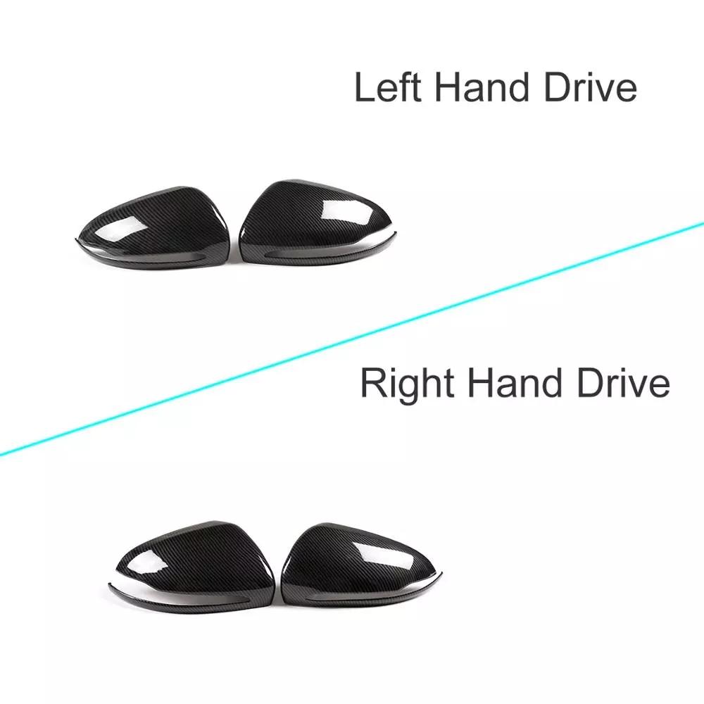 RHD LHD ABS Black For Mercedes Benz C W205 E W213 GLC-Class X253 S Class W222 Car Rearview Mirror Cap Cover Trim Car Accessories