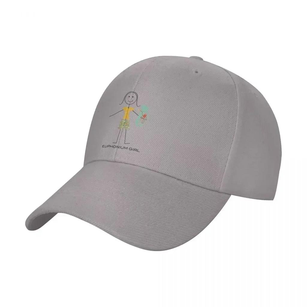 Funny Womens Euphonium Design Baseball Cap Custom Hat Fluffy Hat Womens Hats Mens