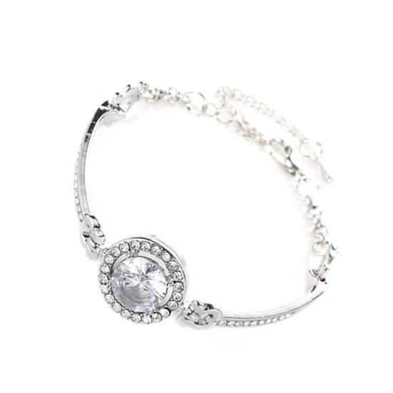 All Match Non-Fading Fashion Vibrant Color Fashionable Women Bracelet with Rhinestones