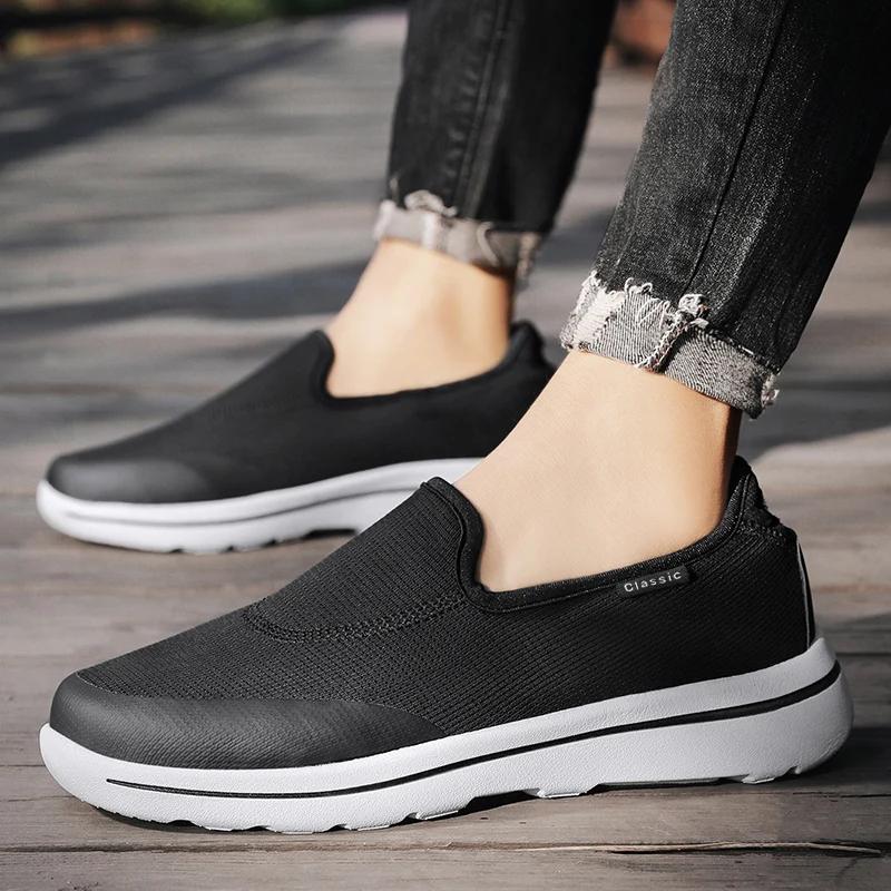 High Quality Mesh Men Loafers New Comfy Casual Driving Shoes for Men Light Slip-on Platform Sneakers Men Shoes Zapatos De Hombre