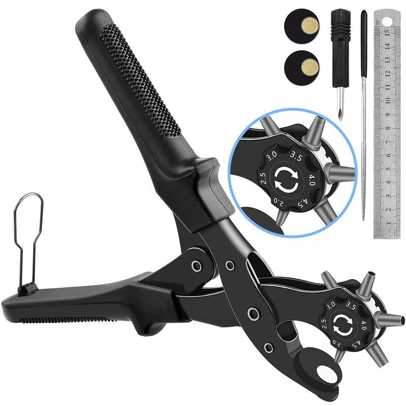 Belt Puncher Multifunctional Leather Punch Tool Set