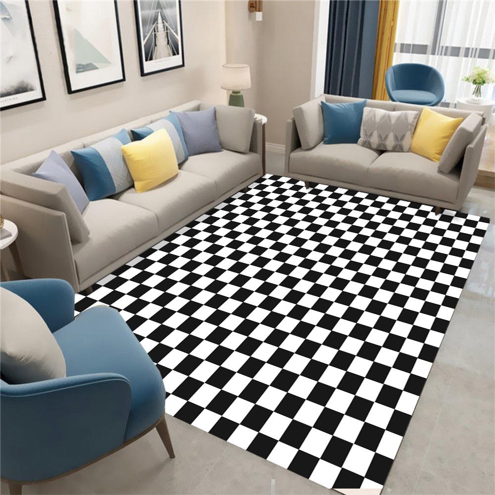 

Ковер с геометрическими волнистыми линиями для гостиной, роскошный коврик для спальни, нескользящий коврик для ванной комнаты, впитывающий коврик для ног, домашний декор 40X60cm-16x24in