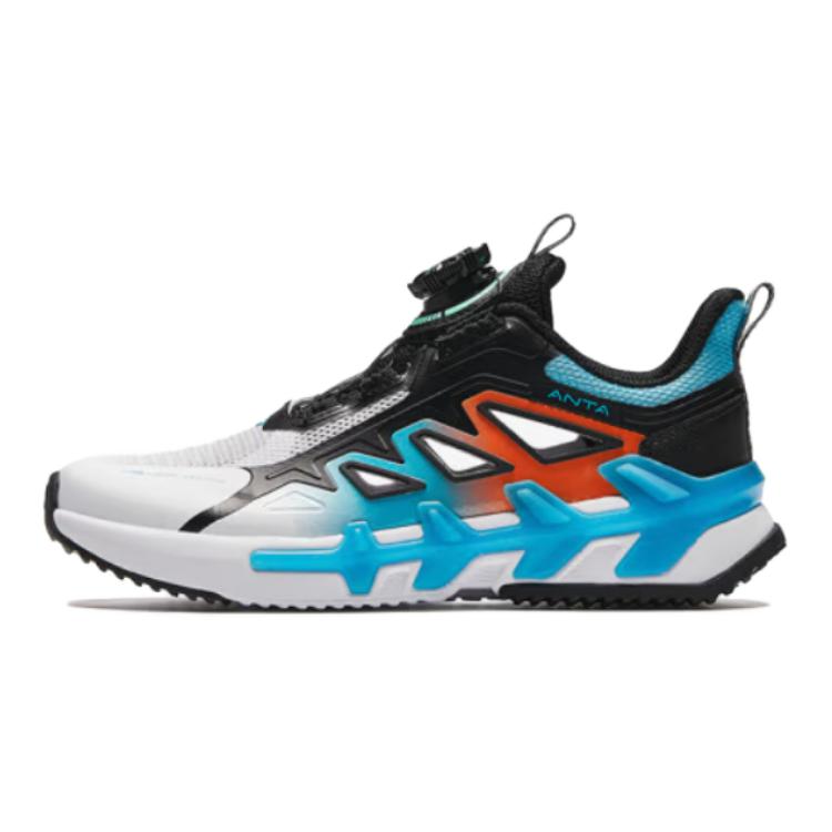 

Anta Kids Non-Slip Shock Absorbing Sandals Kids Sandals Black White Blue 312426911-3 37