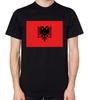 Albania Flag T-Shirt Men Ladies Unisex Top